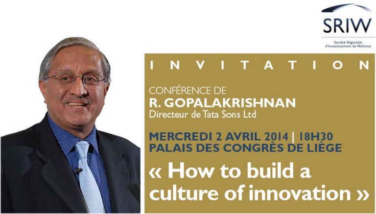 R. Gopalakrishnan, CEO of Tata Sons Ltd.