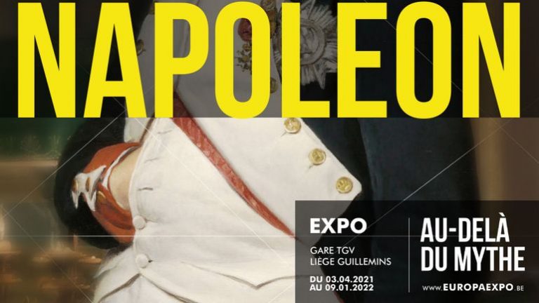 Translators of the Napoleon exhibition in Liège, Belgium